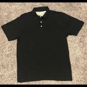Volcom Stone Black White Skate Surf Polo Shirt